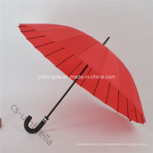 Sol personalizado e Chuva 22 &quot;X24k guarda-chuva em linha reta (YSS0130-7)